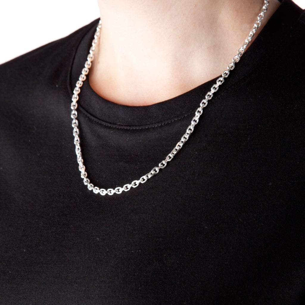 Gold Diamond Cut Belcher Chain Necklace by Hatton Labs on Sale